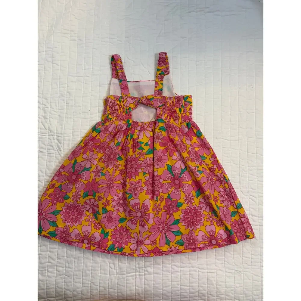 Rachel Zoe Little Girls 2-Pack Sundresses - Size 4 (NWT) Floral & Stripe Set